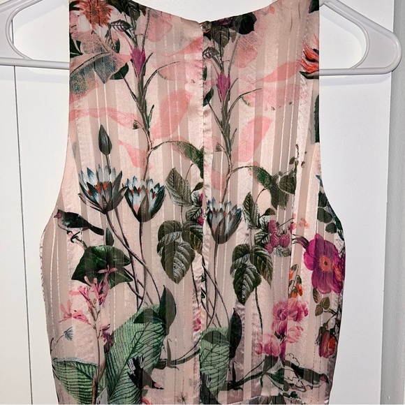 Banana Republic Botanical Print Fit-and-Flare Maxi Dress - Picture 7 of 11